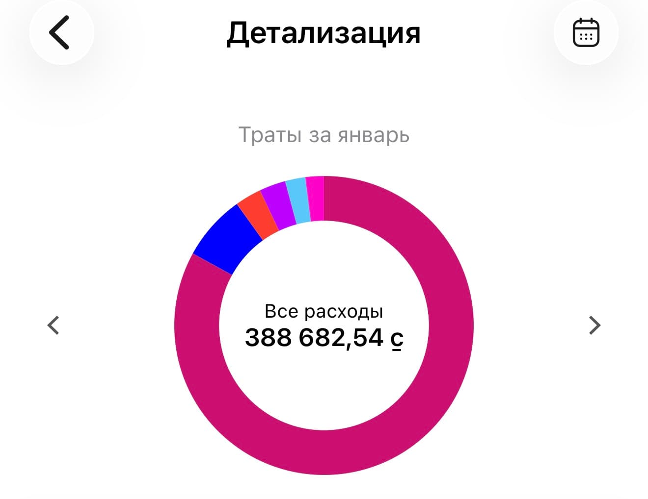 Скрин подтверждения дохода Aruna